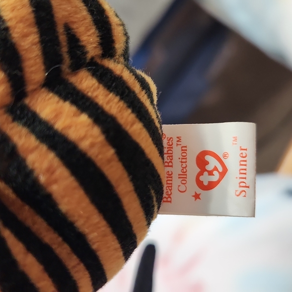 🕸Vintage Ty Beanie Baby Original Spinner The Spider 1996 PVC PELLETS - Picture 7 of 11